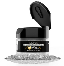 Load image into Gallery viewer, Brew Glitter Silver 4g