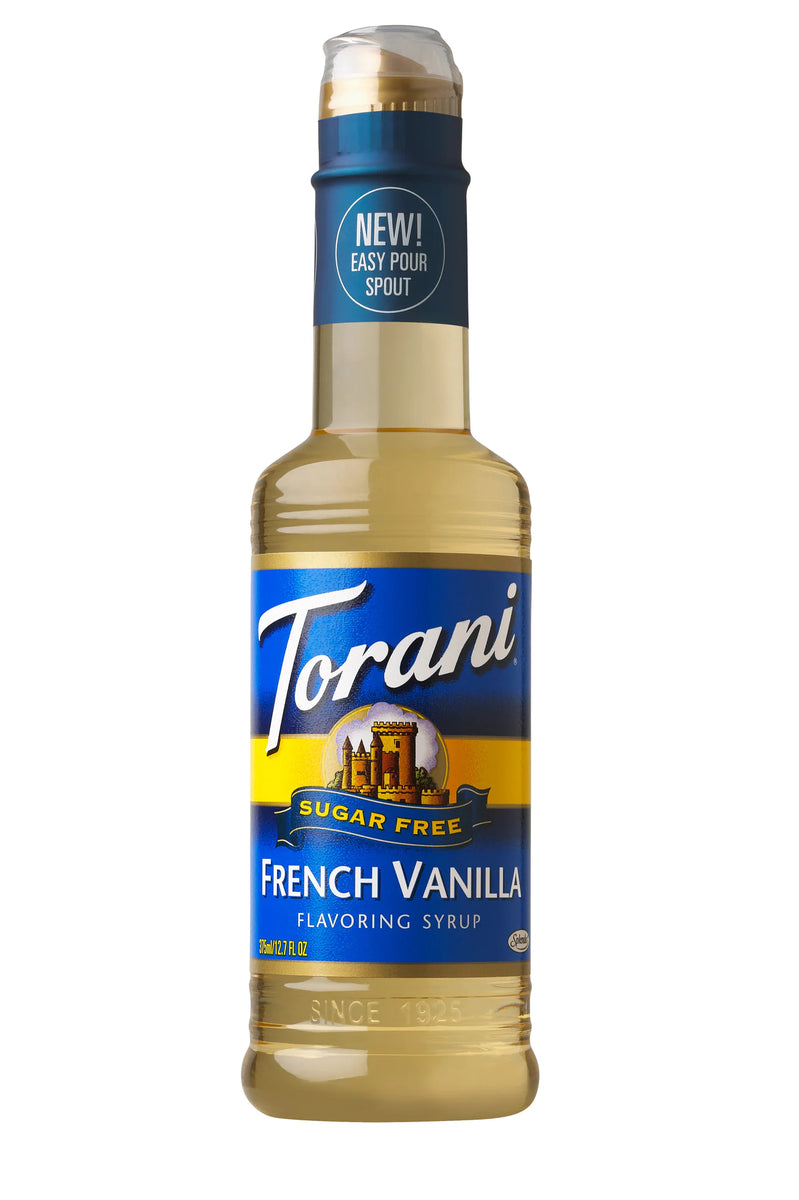 Torani Sugar Free Syrup French Vanilla 375ml Simply Syrups