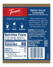 Load image into Gallery viewer, Torani Syrup Brown Sugar Cinnamon 750ml