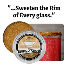 Load image into Gallery viewer, Gold Pearl Cocktail Rimming Sugar