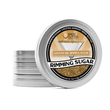 Load image into Gallery viewer, Gold Pearl Cocktail Rimming Sugar