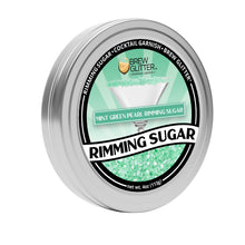 Load image into Gallery viewer, Mint Green Cocktail Rimming Sugar