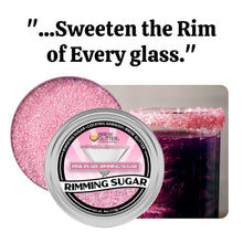 Load image into Gallery viewer, Pink Pearl Cocktail Rimming Sugar