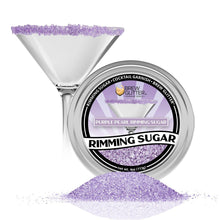 Load image into Gallery viewer, Purple Pearl Cocktail Rimming Sugar