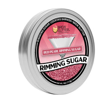 Load image into Gallery viewer, Red Pearl Cocktail Rimming Sugar