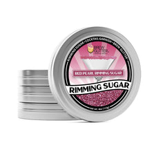 Load image into Gallery viewer, Red Pearl Cocktail Rimming Sugar