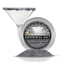 Load image into Gallery viewer, Shimmering Black Cocktail Rimming Salt