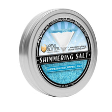 Load image into Gallery viewer, Shimmering Blue Cocktail Rimming Salt