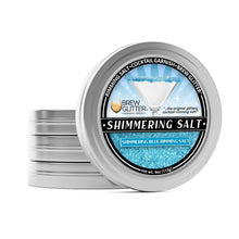 Load image into Gallery viewer, Shimmering Blue Cocktail Rimming Salt