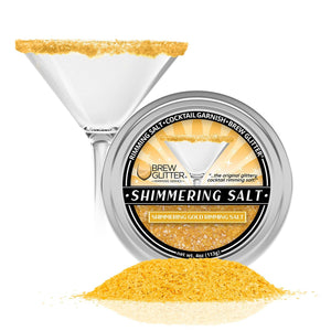 Shimmering Gold Cocktail Rimming Salt