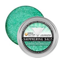Load image into Gallery viewer, Shimmering Green Cocktail Rimming Salt