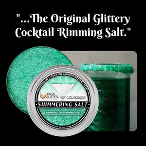 Shimmering Green Cocktail Rimming Salt