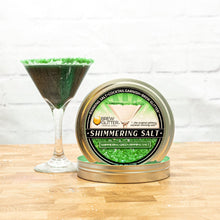 Load image into Gallery viewer, Shimmering Green Cocktail Rimming Salt