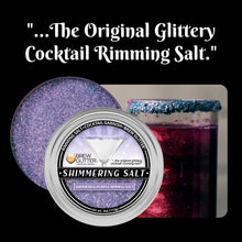 Load image into Gallery viewer, Shimmering Purple Cocktail Rimming Salt