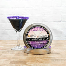 Load image into Gallery viewer, Shimmering Purple Cocktail Rimming Salt