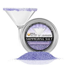 Load image into Gallery viewer, Shimmering Purple Cocktail Rimming Salt