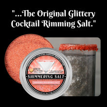 Load image into Gallery viewer, Shimmering Red Cocktail Rimming Salt