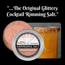 Load image into Gallery viewer, Shimmering Rose Gold Cocktail Rimming Salt