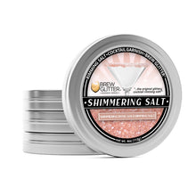 Load image into Gallery viewer, Shimmering Rose Gold Cocktail Rimming Salt
