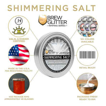 Load image into Gallery viewer, Shimmering White Cocktail Rimming Salt