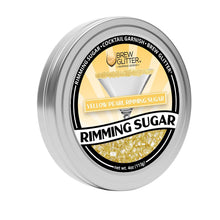 Load image into Gallery viewer, Yellow Pearl Cocktail Rimming Sugar