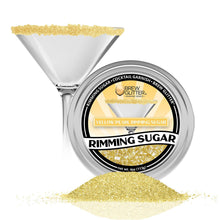 Load image into Gallery viewer, Yellow Pearl Cocktail Rimming Sugar