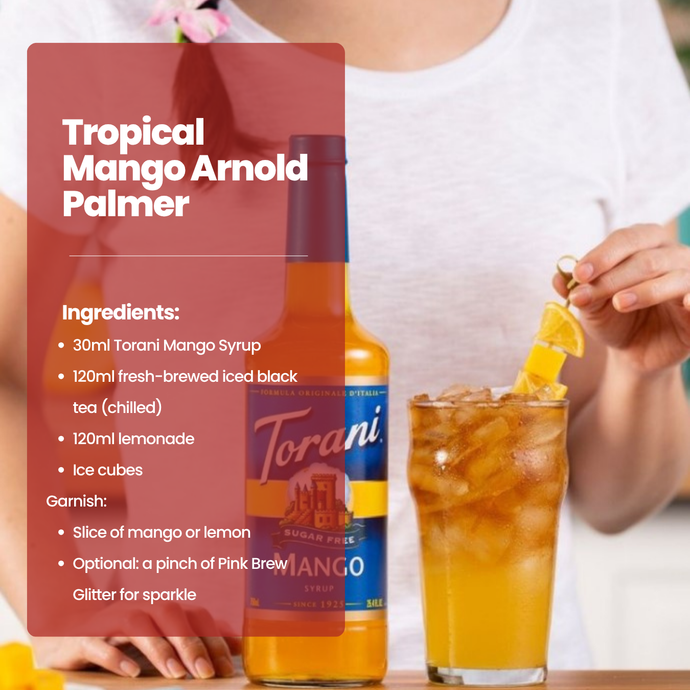 Mango Arnold Palmer: A Sunny Twist on a Classic Refresher