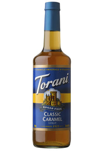 Torani Sugar Free Syrup Classic Caramel 750ml