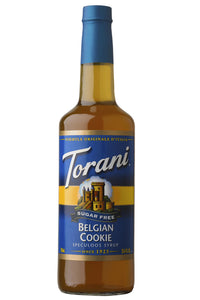 Torani Sugar Free Syrup Belgian Cookie 750ml