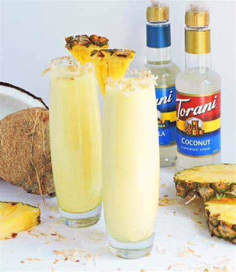 Tropical Pineapple Coconut Cooler: A Refreshing Escape