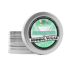 Load image into Gallery viewer, Mint Green Cocktail Rimming Sugar
