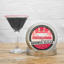 Load image into Gallery viewer, Red Pearl Cocktail Rimming Sugar
