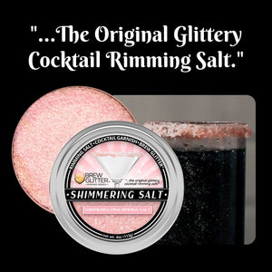 Shimmering Pink Cocktail Rimming Salt