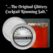 Load image into Gallery viewer, Shimmering Silver Cocktail Rimming Salt
