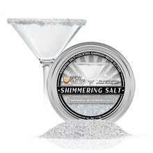 Load image into Gallery viewer, Shimmering White Cocktail Rimming Salt
