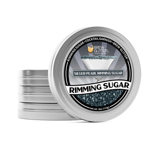 Silver Pearl Cocktail Rimming Sugar