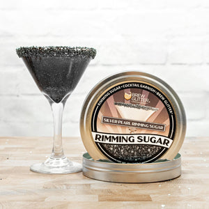 Silver Pearl Cocktail Rimming Sugar