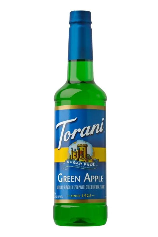 Torani Sugar Free Syrup Green Apple 750ml