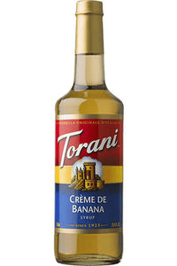Torani Crème de Banana Syrup 750ml