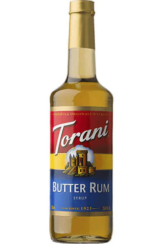 Torani Butter Rum Syrup 750ml