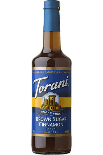 Torani Sugar Free Brown Sugar Cinnamon Syrup 750ml