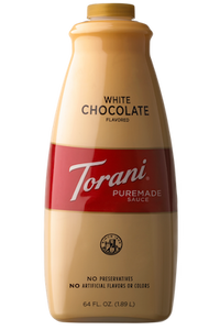 Torani Sauce White Chocolate 1.89l