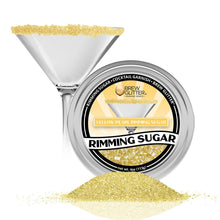Load image into Gallery viewer, Yellow Pearl Cocktail Rimming Sugar

