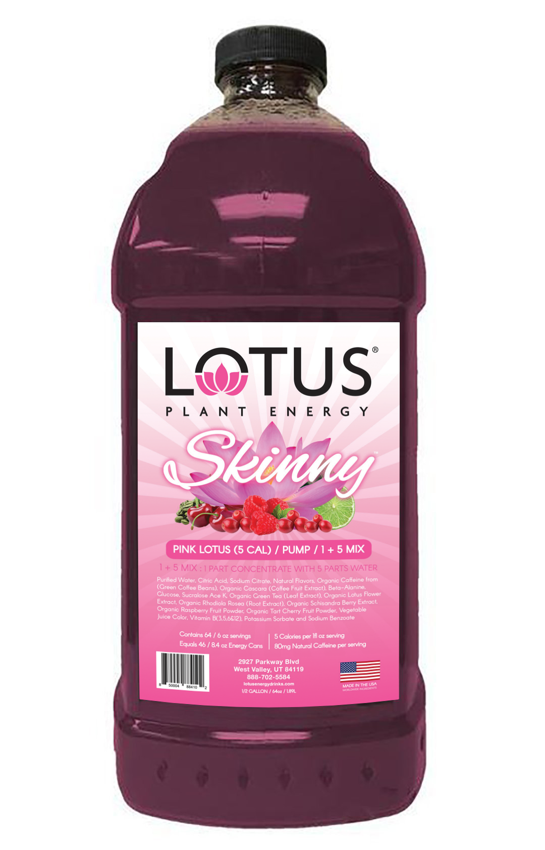 Skinny Pink Lotus Energy Concentrate