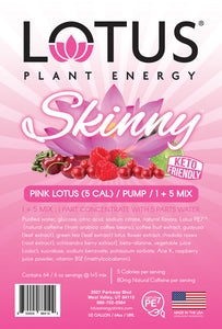 Skinny Pink Lotus Energy Concentrate