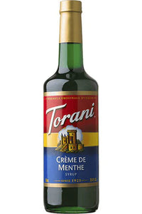 Torani Syrup Creme de Menthe 750ml