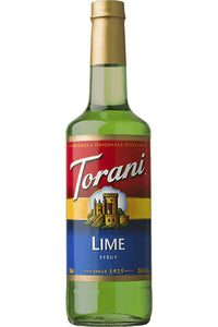 Torani Syrup Lime 750ml