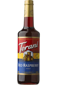 Torani Syrup Red Raspberry (Dairy Friendly) 750ml