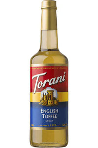 Torani Syrup English Toffee 750ml