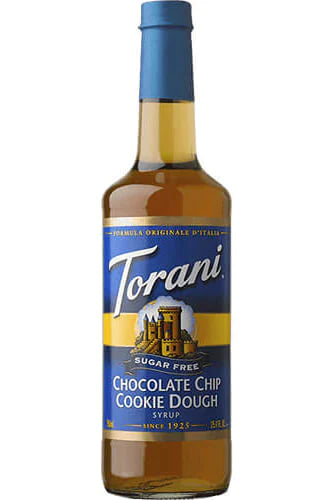 Torani Sugar Free Syrup Chocolate Chip Cookie Dough 750ml